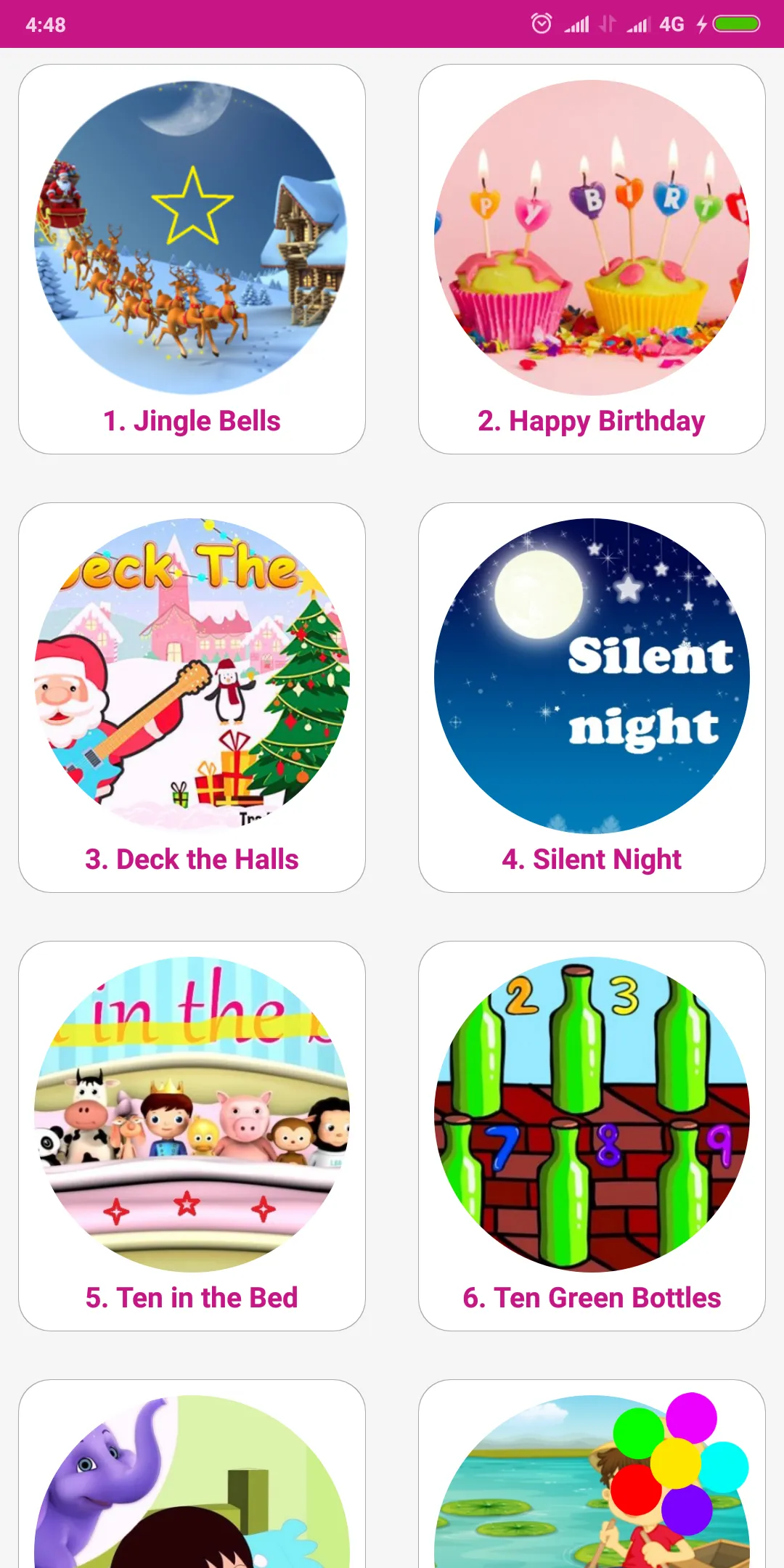 Kids Songs Offline | Indus Appstore | Screenshot