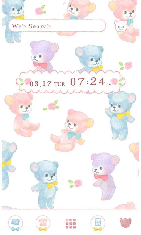 Cute wallpaper-Teddy Bears- | Indus Appstore | Screenshot