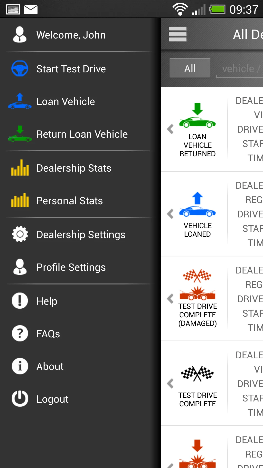 Dealer Drive | Indus Appstore | Screenshot