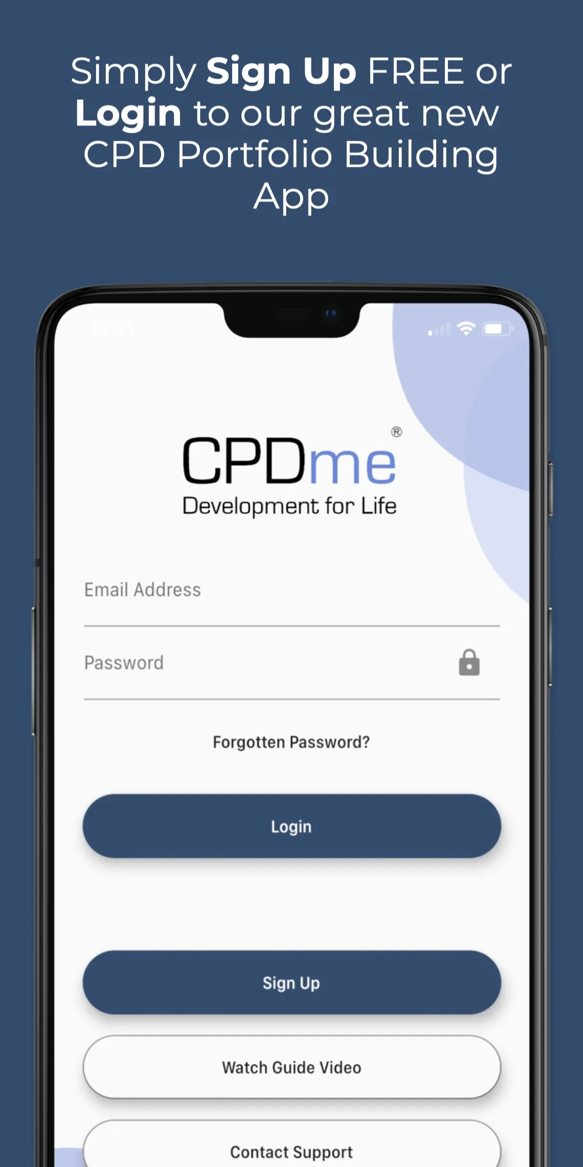 CPD Portfolio Builder - CPDme | Indus Appstore | Screenshot