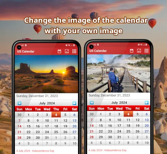 US Calendar 2024 | Indus Appstore | Screenshot