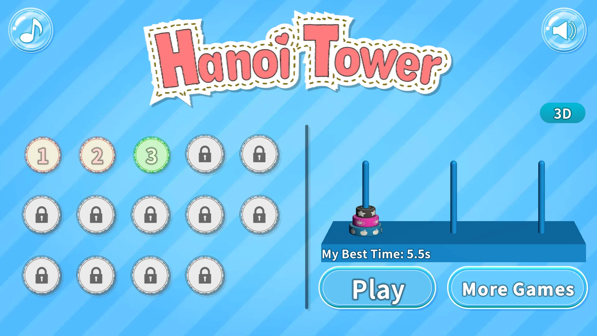 Hanoi Tower | Indus Appstore | Screenshot