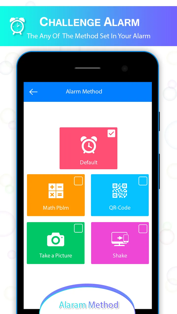 Alarm Clock- Challenge Alarm ( | Indus Appstore | Screenshot
