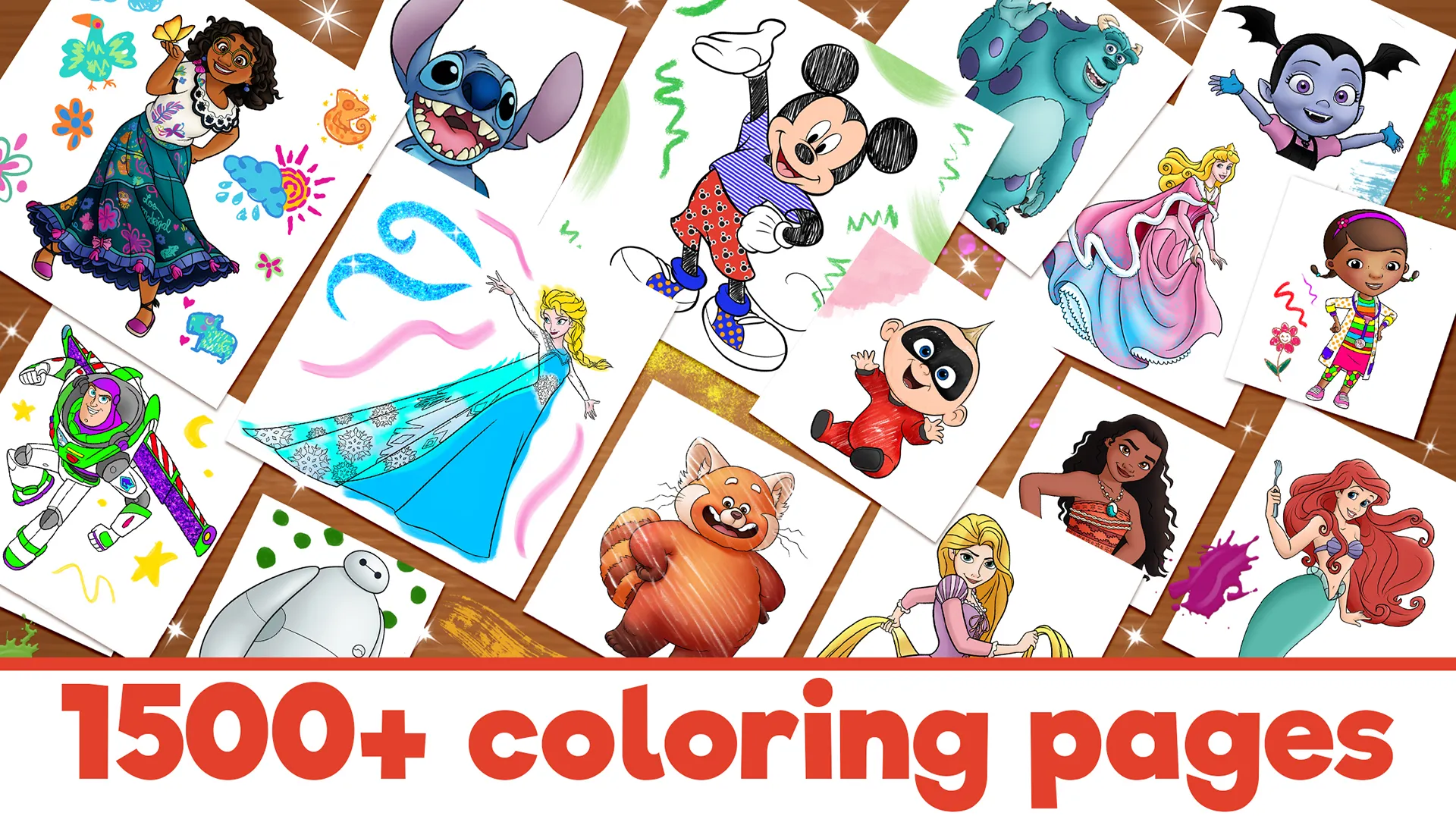 Disney Coloring World | Indus Appstore | Screenshot