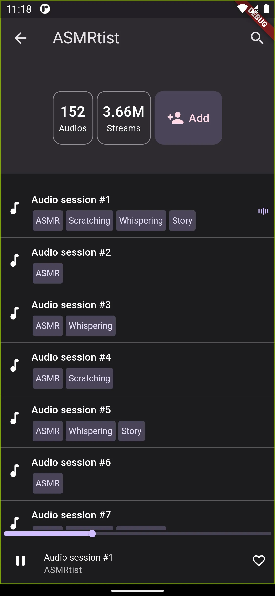 Audiogasm for Soundgasm | Indus Appstore | Screenshot