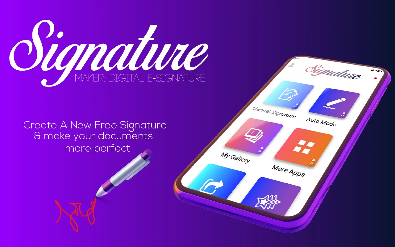 Digital Signature Maker Online | Indus Appstore | Screenshot