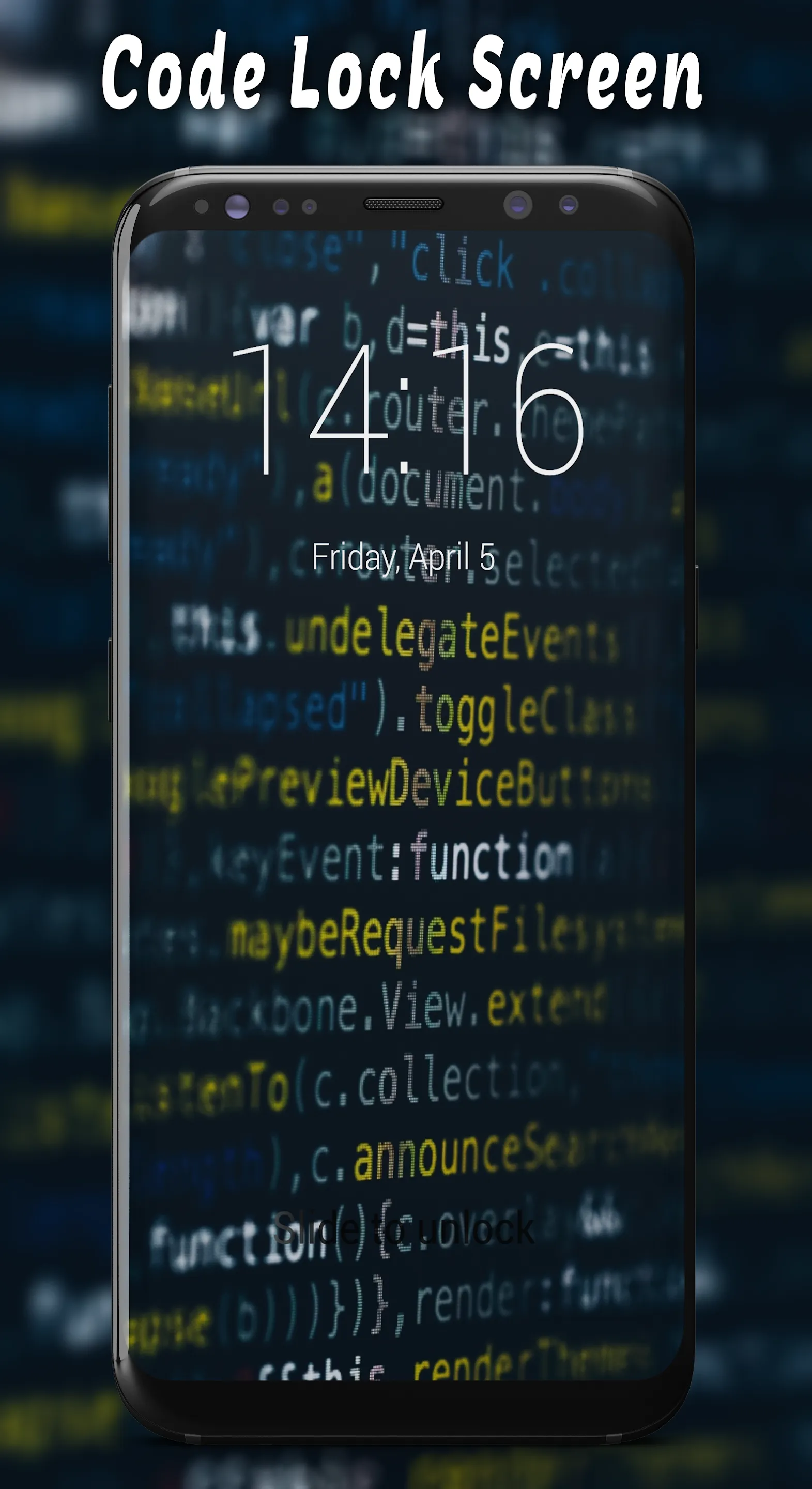 Programming Code Lock Screen | Indus Appstore | Screenshot