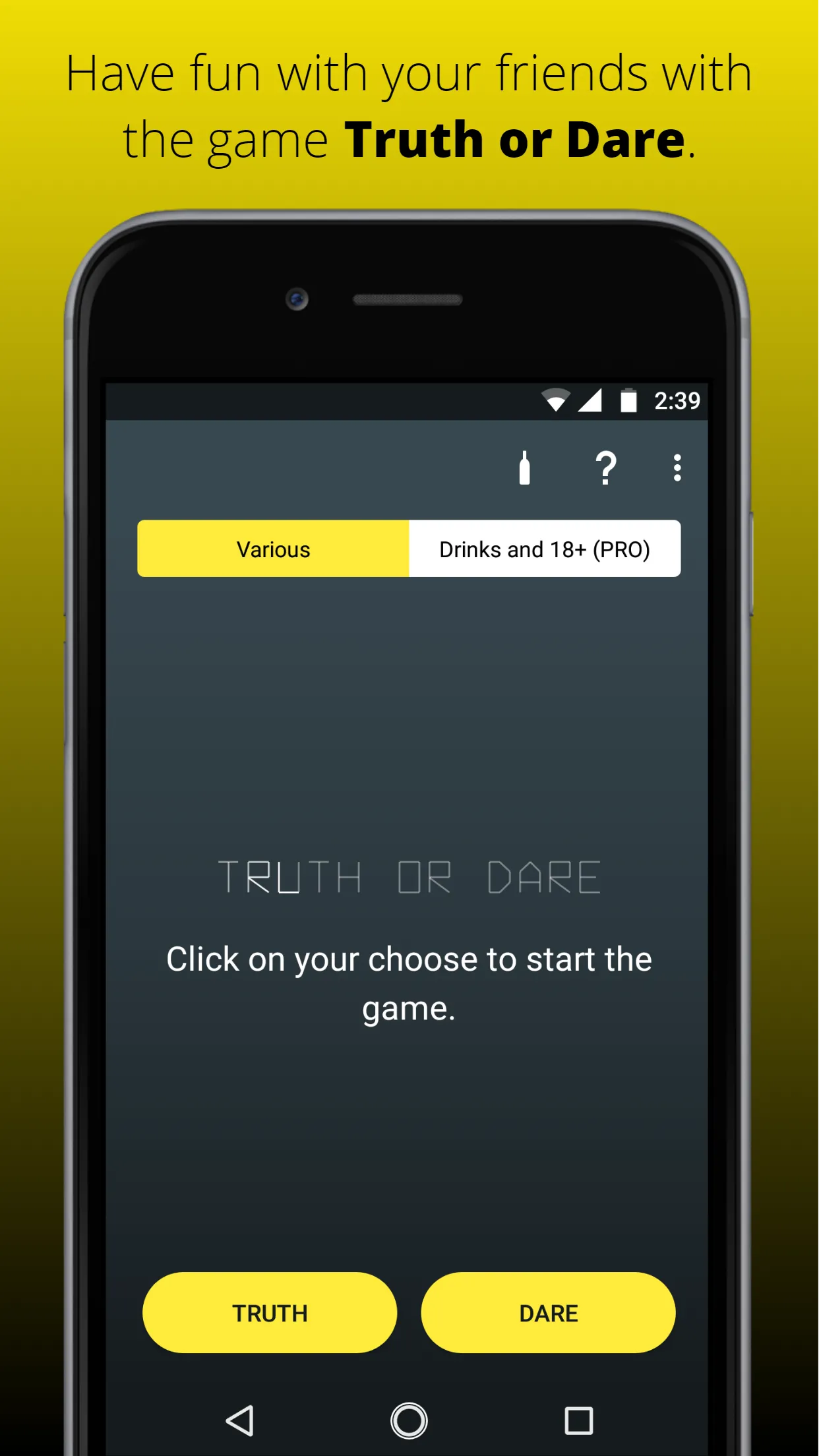 Truth or Dare & I've Never | Indus Appstore | Screenshot