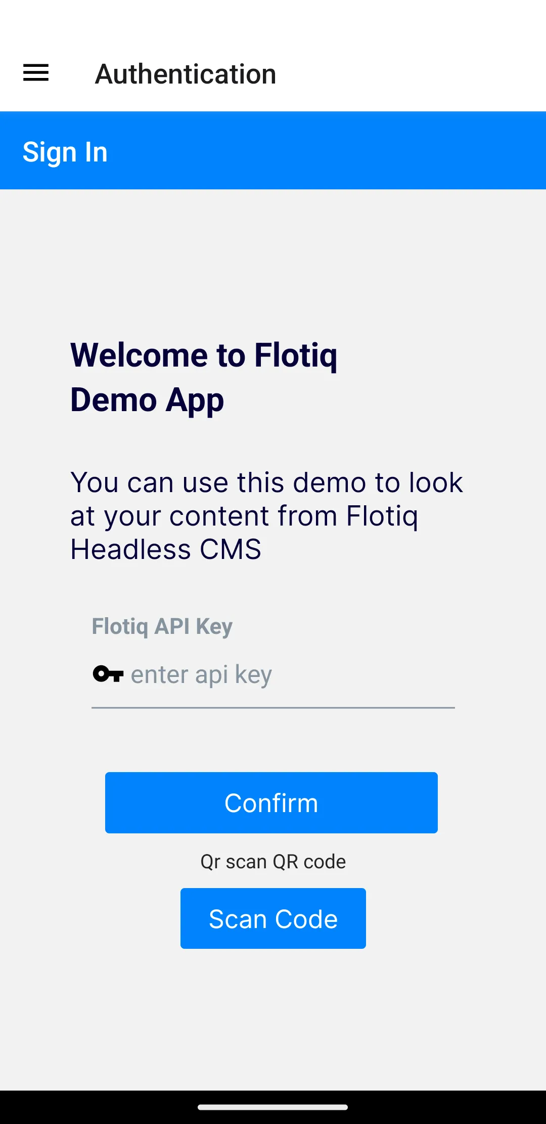 Flotiq Mobile Expo | Indus Appstore | Screenshot