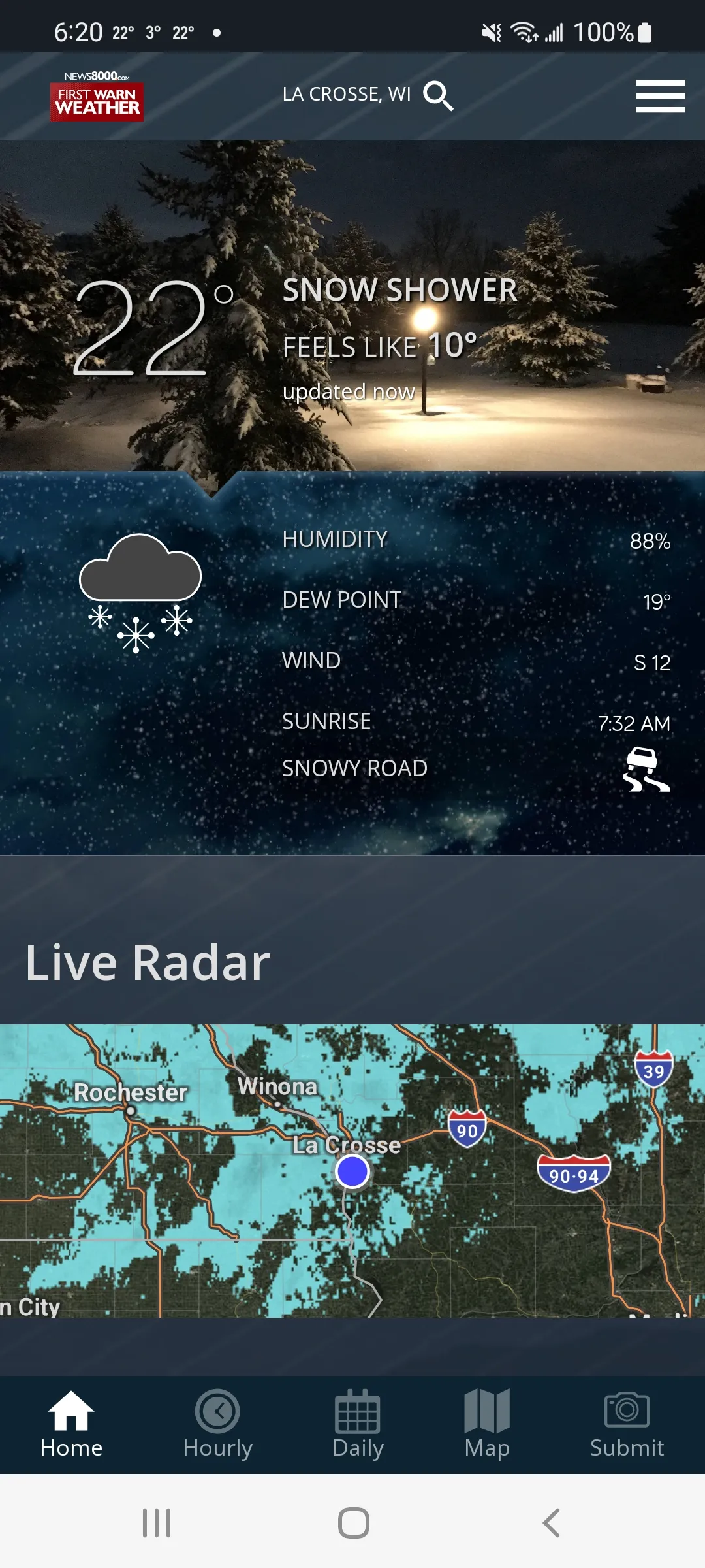 News 8000 First Warn Weather | Indus Appstore | Screenshot