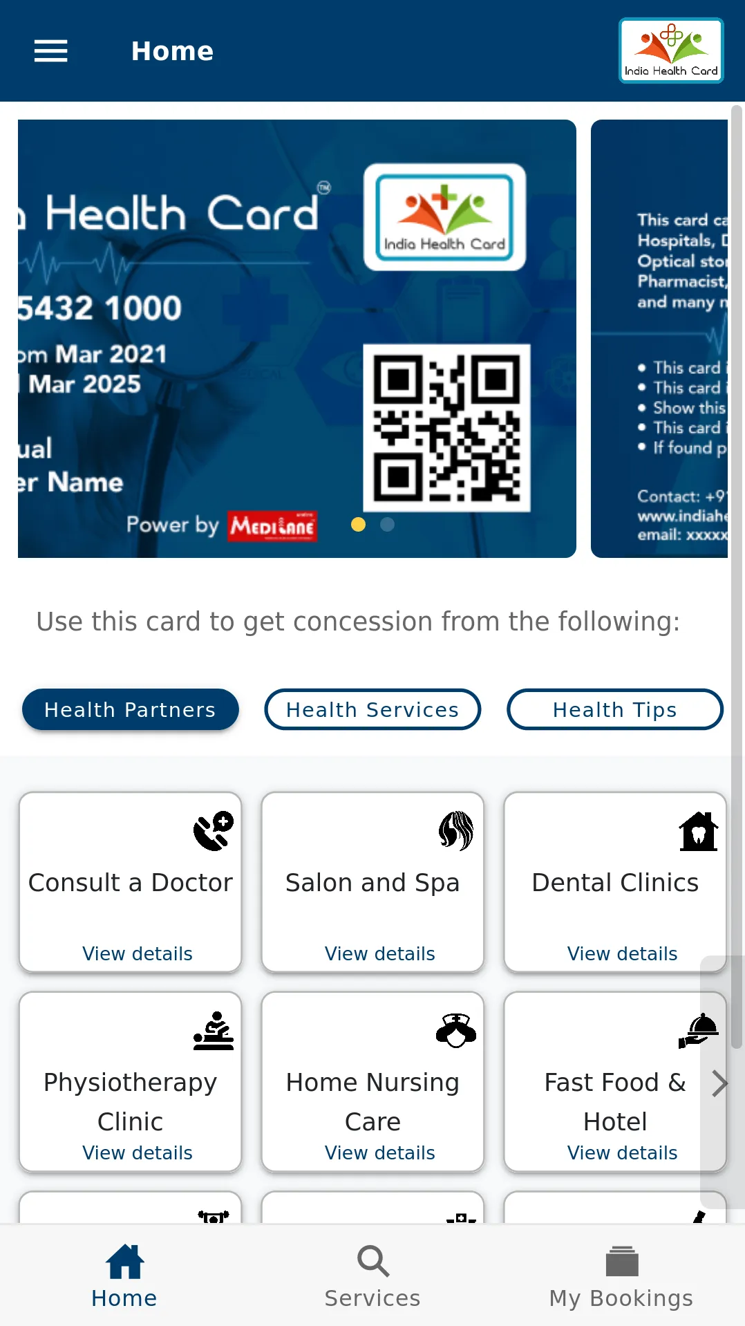 India Health Card | Indus Appstore | Screenshot