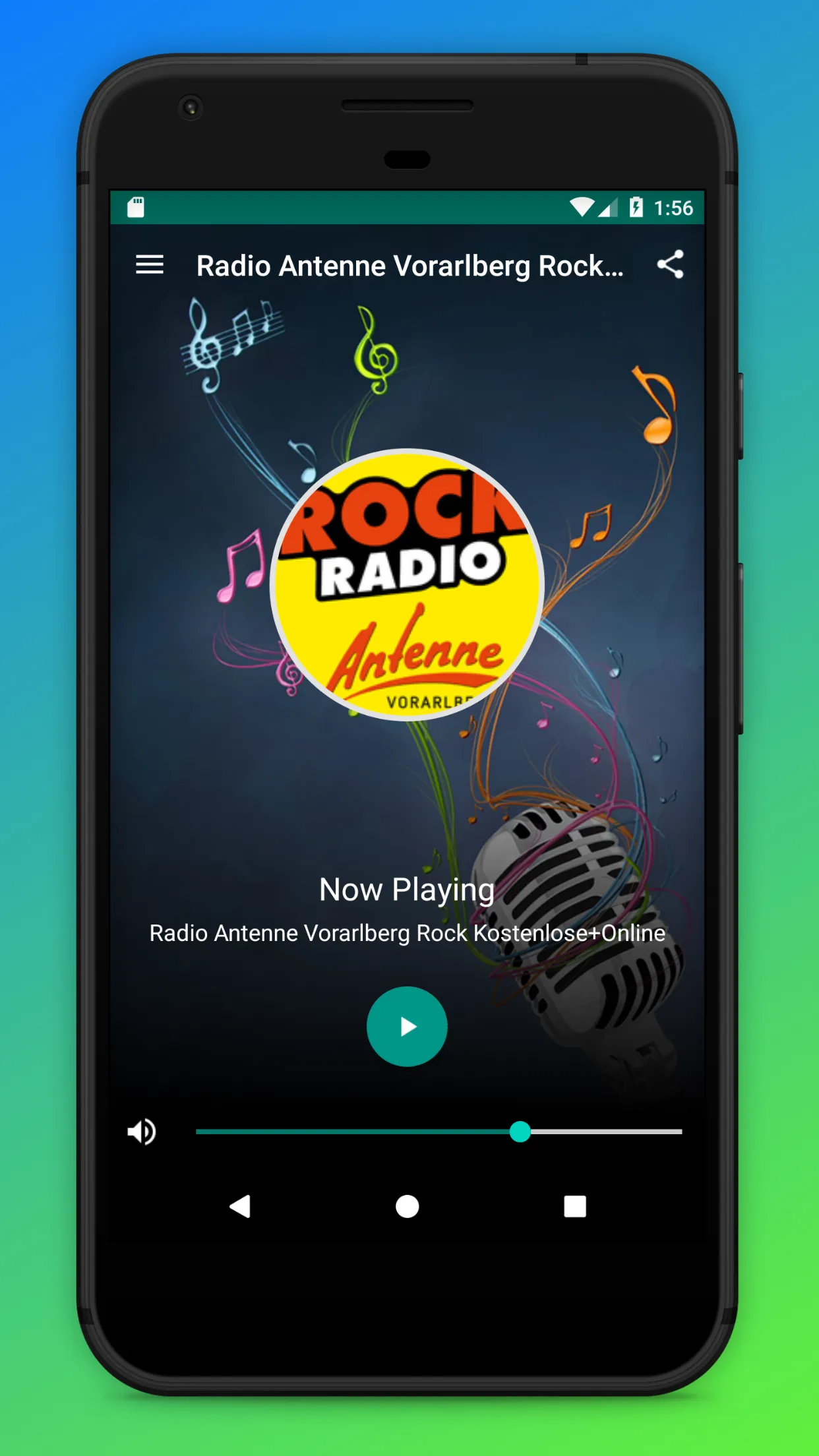 Radio Antenne Vorarlberg Rock | Indus Appstore | Screenshot