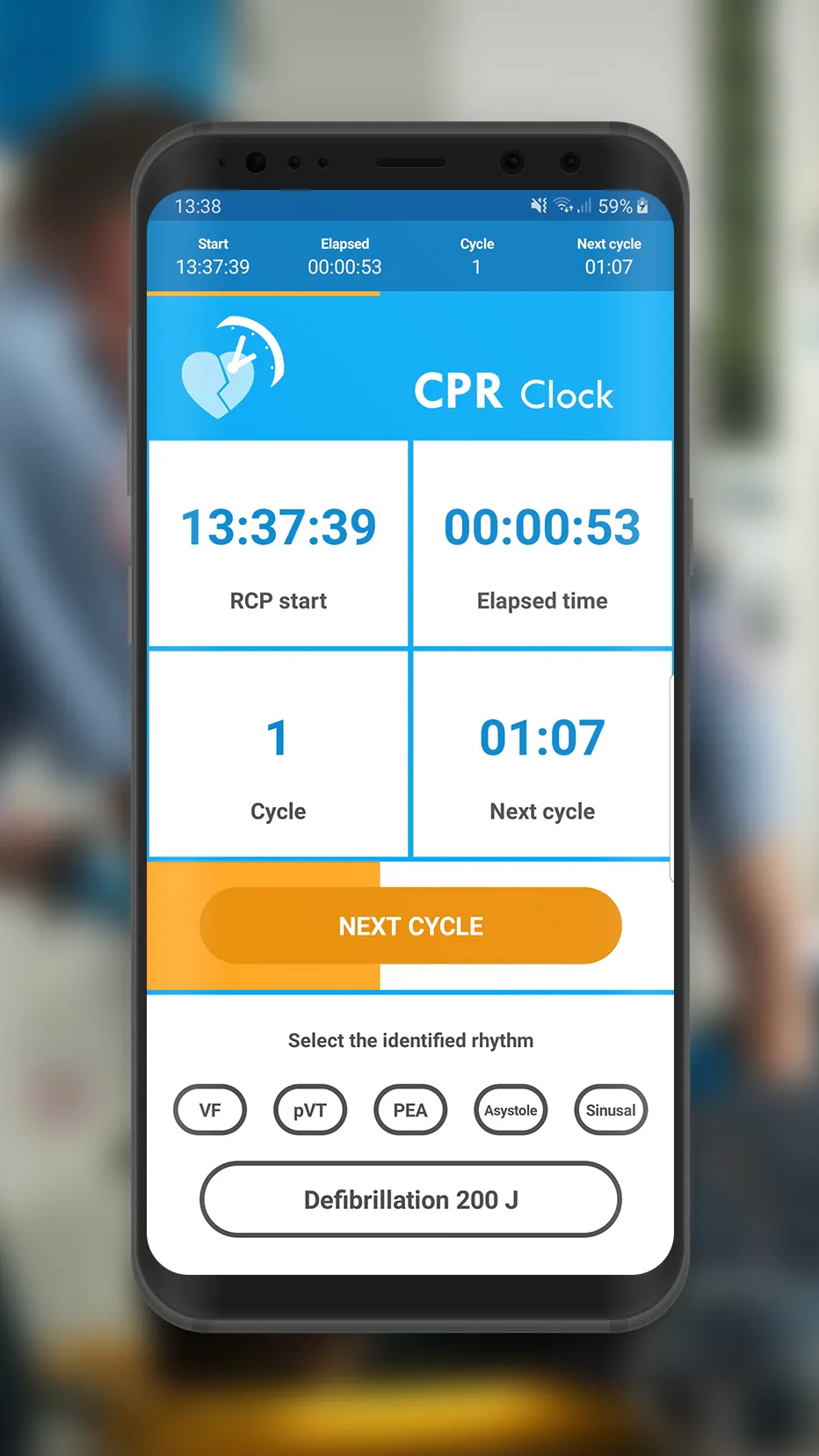 CPR Clock | Indus Appstore | Screenshot