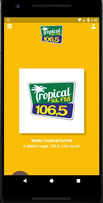 Tropical Sul FM | Indus Appstore | Screenshot