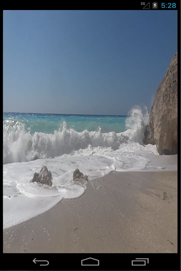 Beach Rock Live Wallpaper | Indus Appstore | Screenshot