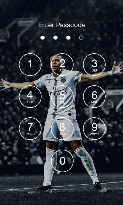 Kylian Mbappe Lock Screen | Indus Appstore | Screenshot