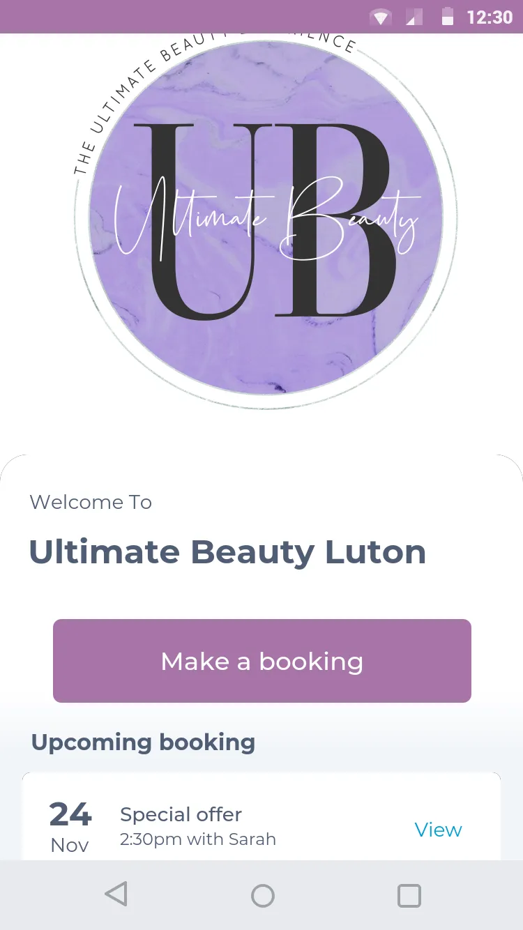 Ultimate Beauty Luton | Indus Appstore | Screenshot