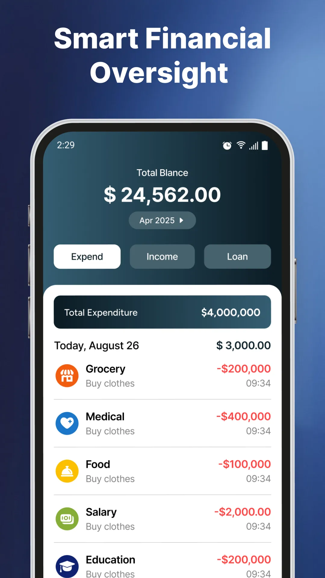 Expense Planner: Money Tracker | Indus Appstore | Screenshot