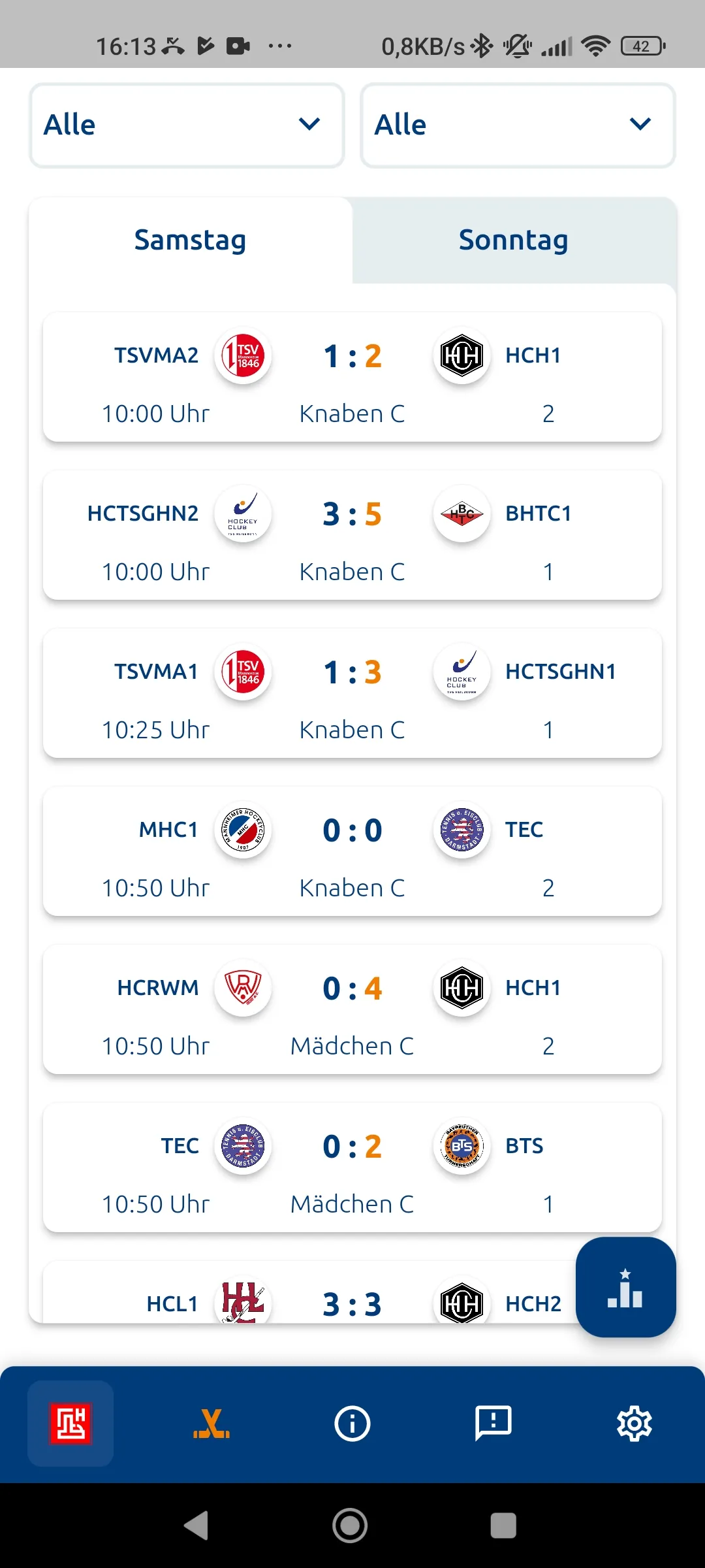 Hockey Heilbronn | Indus Appstore | Screenshot