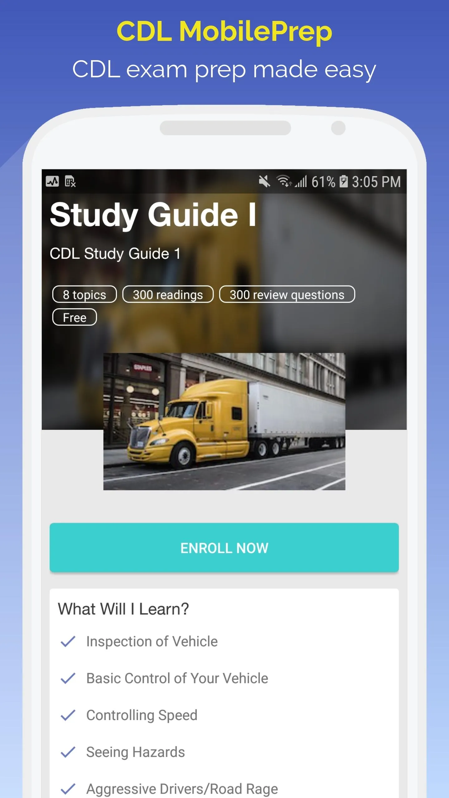 CDL Prep & Practice Test 2023 | Indus Appstore | Screenshot