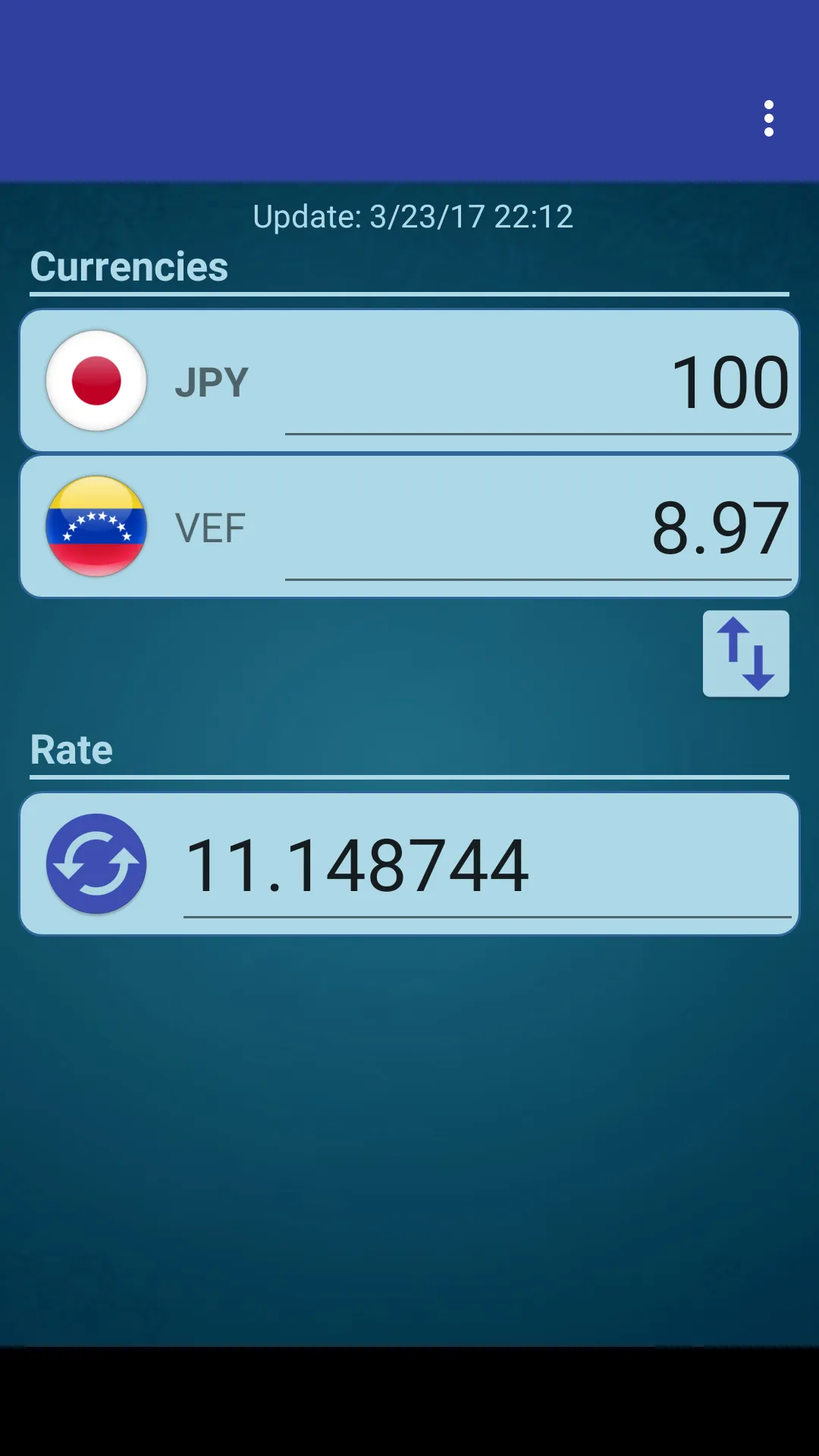 Japan Yen x Venezuelan Bolívar | Indus Appstore | Screenshot