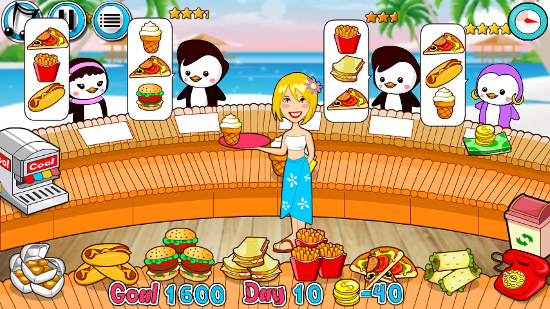 My Penguin Restaurant | Indus Appstore | Screenshot