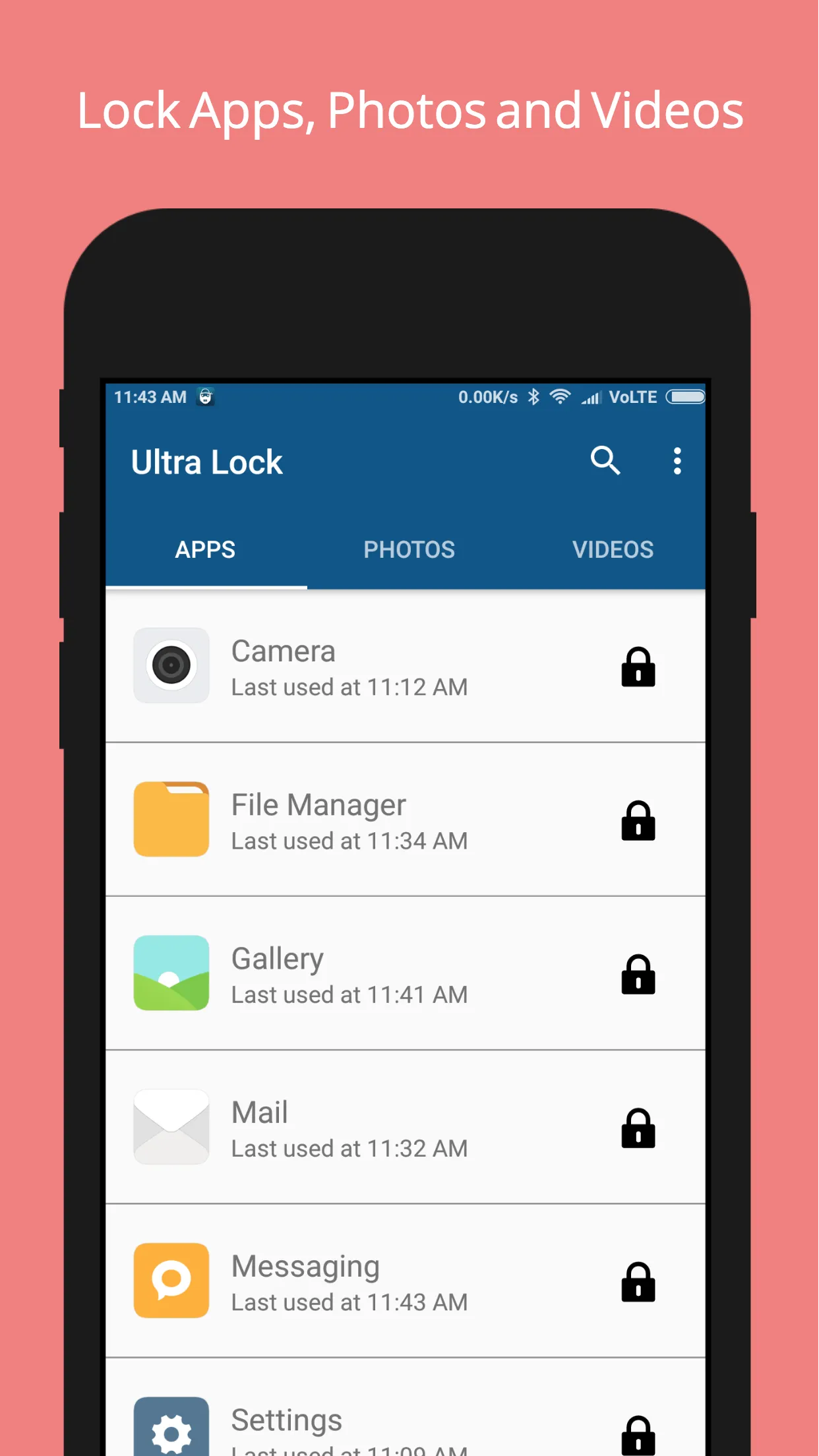 Ultra Lock - App Lock & Vault | Indus Appstore | Screenshot