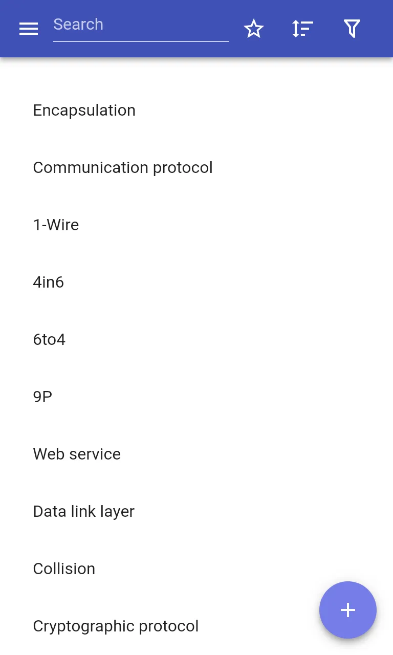 Network protocols | Indus Appstore | Screenshot