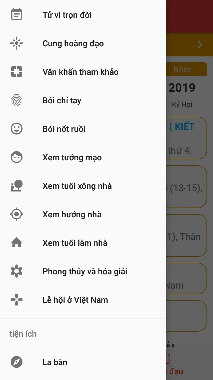 Tử Vi và Phong Thủy | Indus Appstore | Screenshot