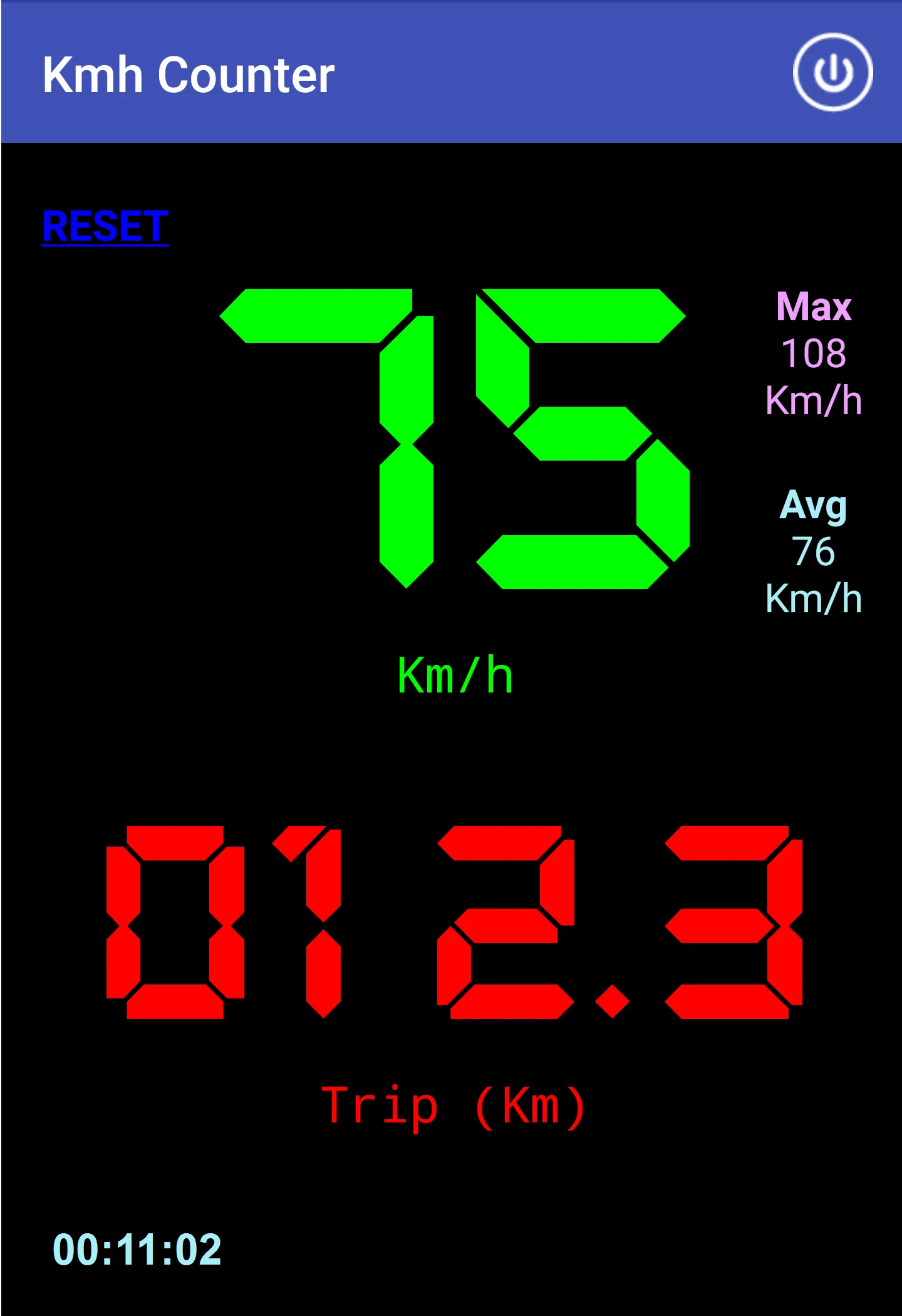 Kmh Counter (Speedometer) | Indus Appstore | Screenshot