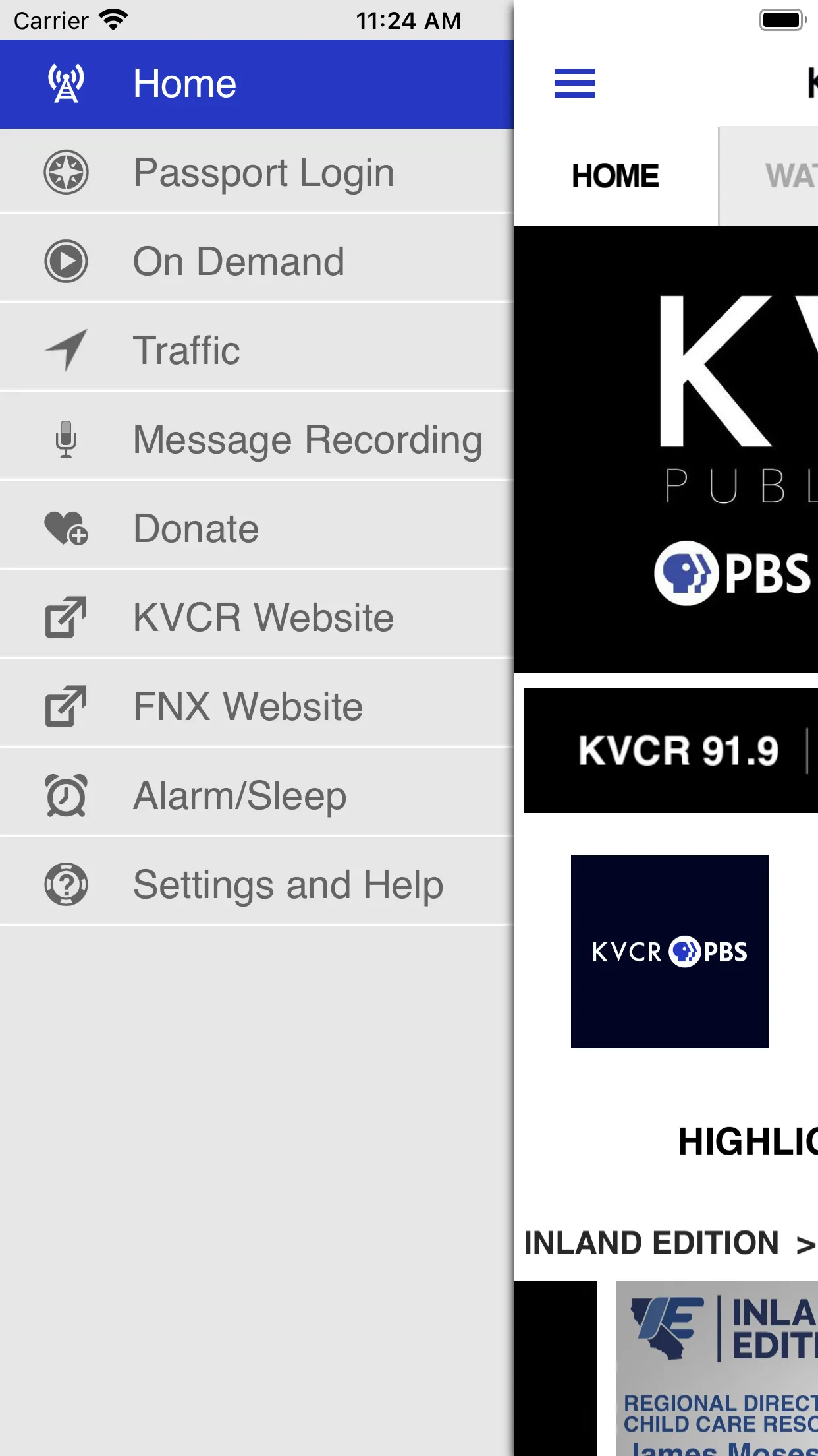 KVCR Public Media App | Indus Appstore | Screenshot