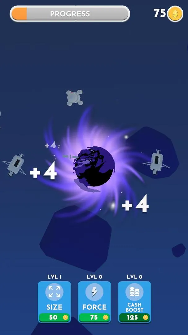 Idle Black Hole | Indus Appstore | Screenshot