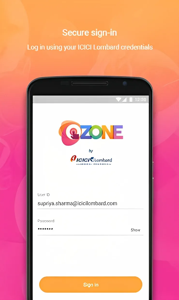 ICICI Lombard Ozone | Indus Appstore | Screenshot