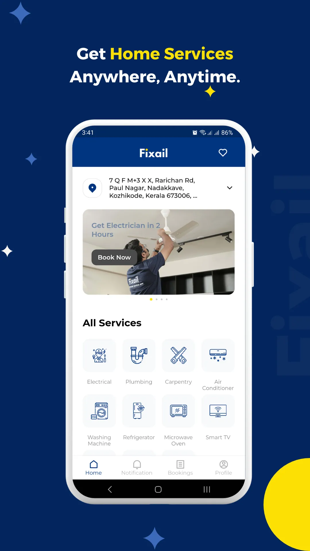 Fixail – Your Home Service App | Indus Appstore | Screenshot