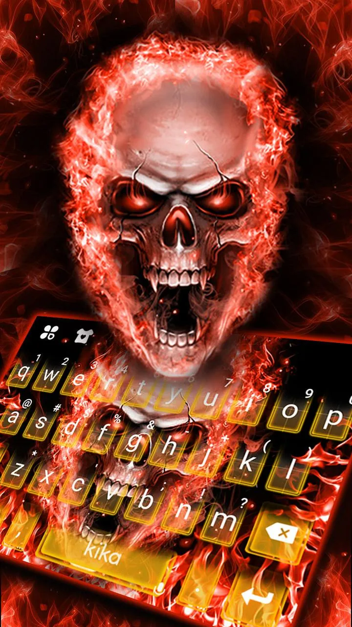 Gloomy Devil Keyboard Theme | Indus Appstore | Screenshot