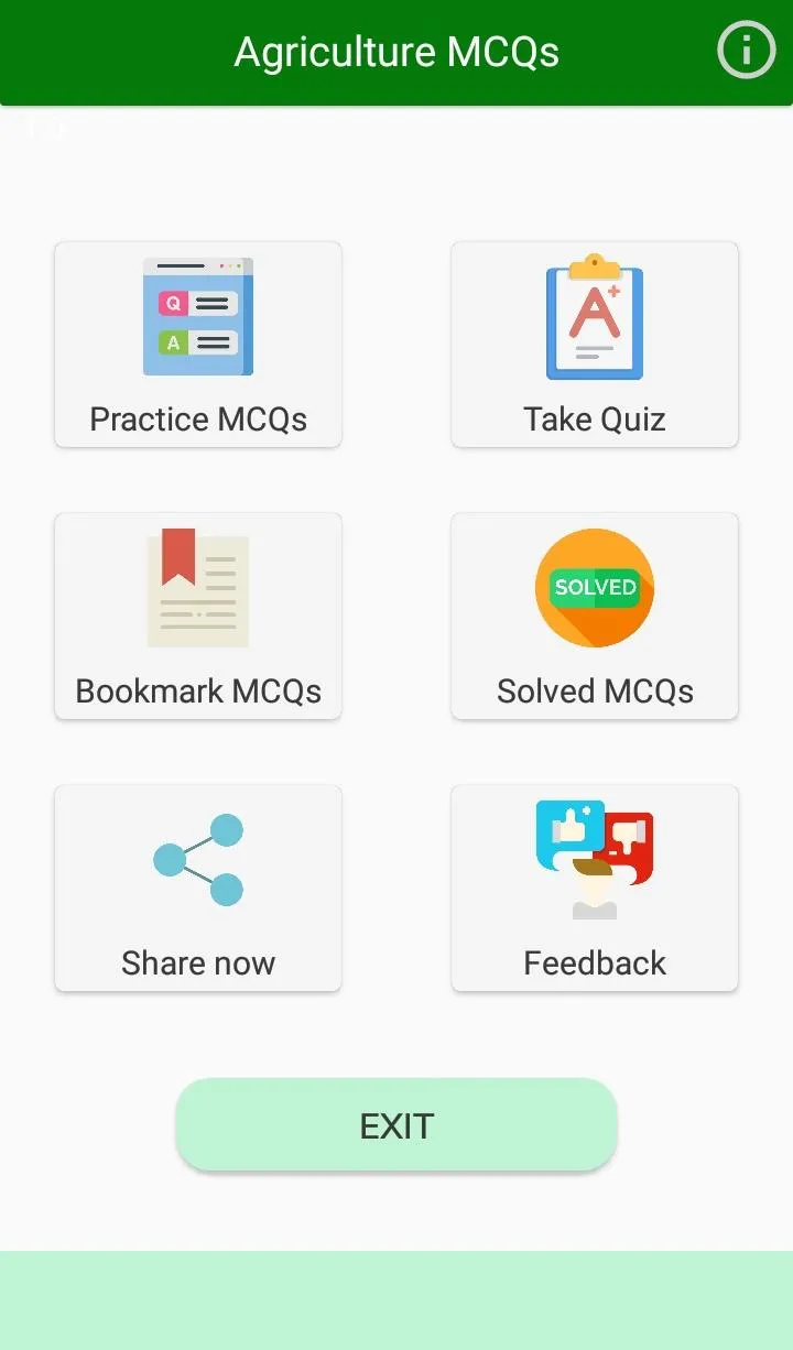 Agriculture Solved MCQs | Indus Appstore | Screenshot