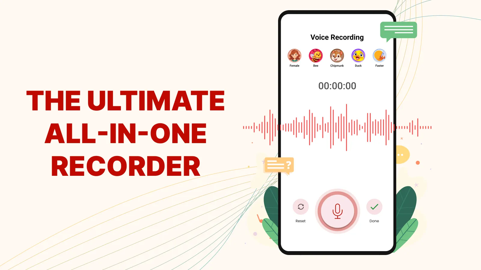 Voice Recorder, Sound Changer | Indus Appstore | Screenshot