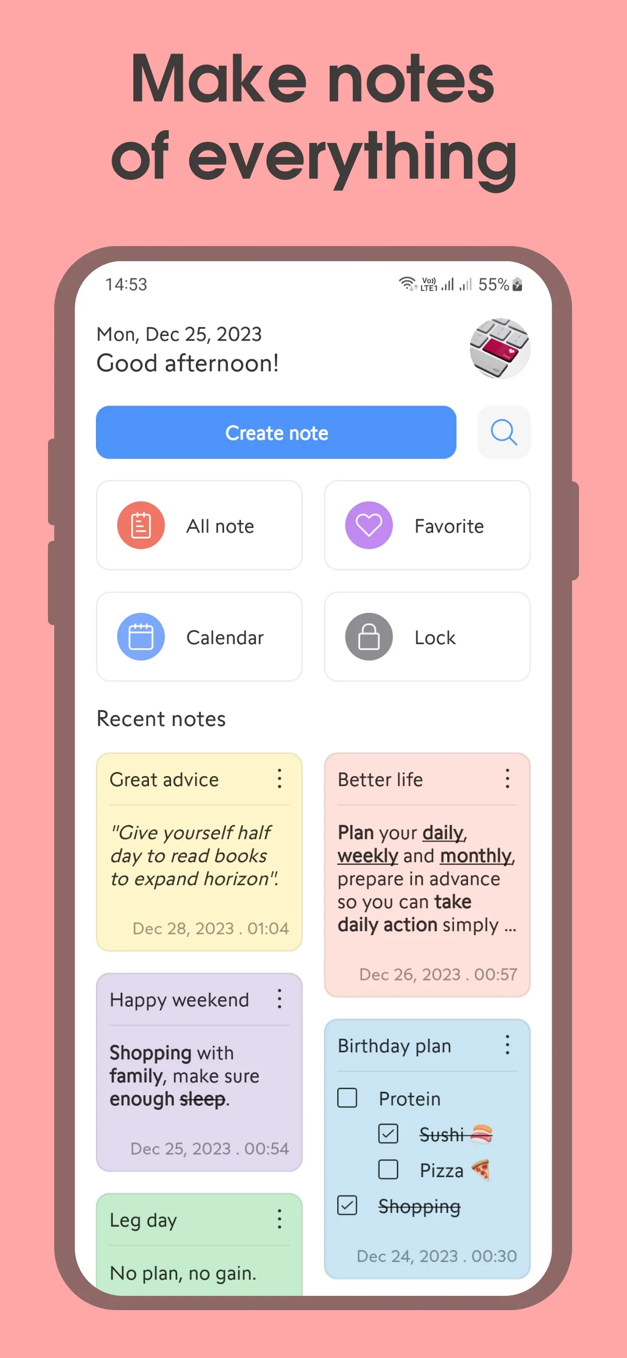 Open Notes: Notepad, Reminders | Indus Appstore | Screenshot