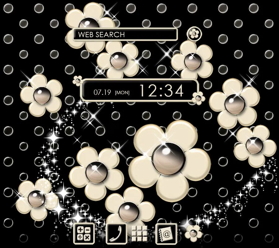 Flower Wallpaper Bubble Daisy | Indus Appstore | Screenshot