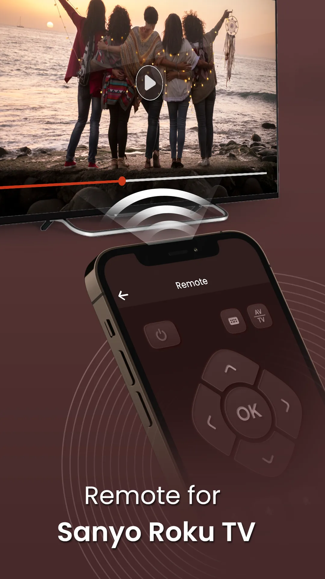 Remote for Sanyo Roku TV | Indus Appstore | Screenshot