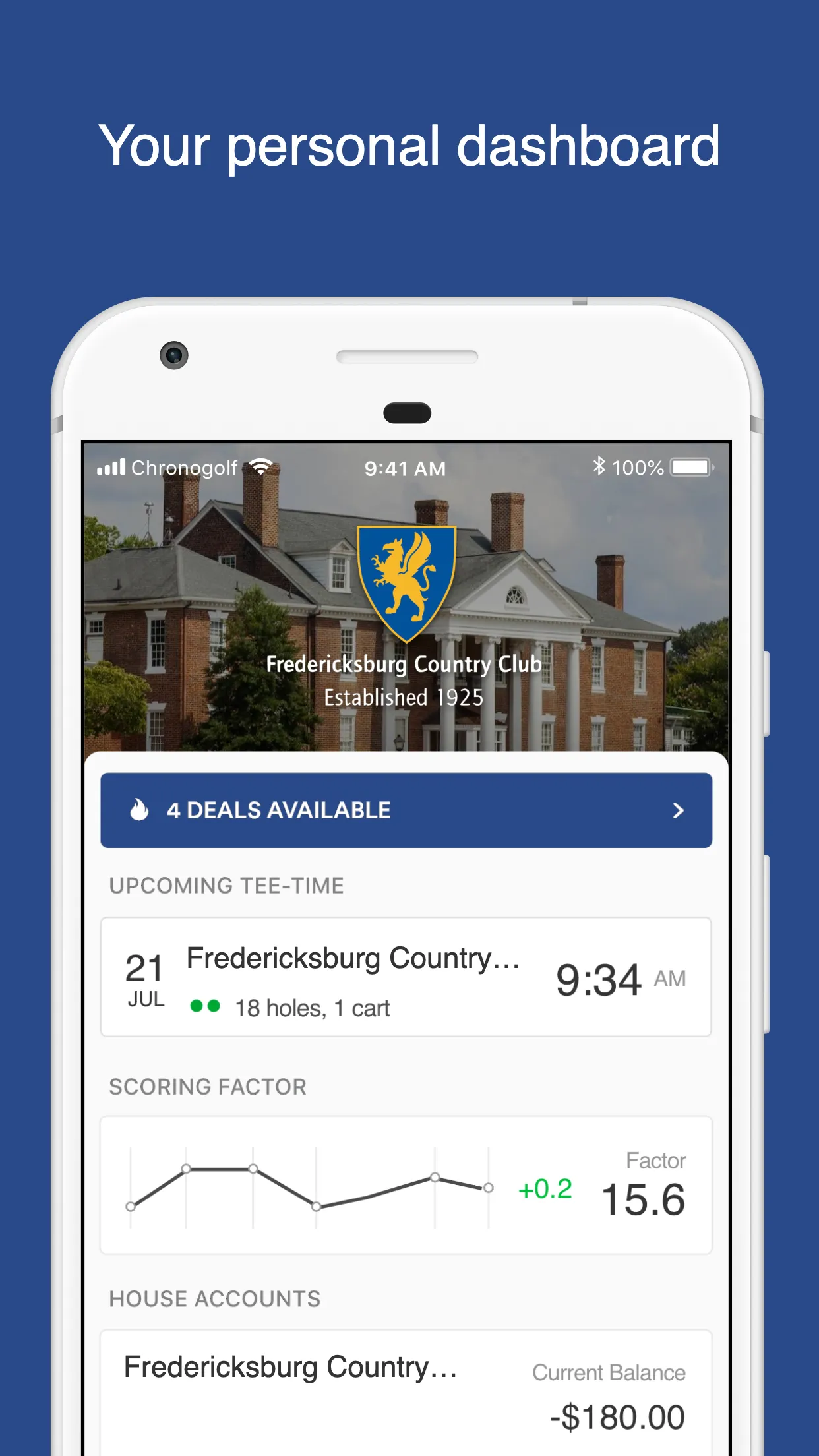 Fredericksburg Country Club | Indus Appstore | Screenshot