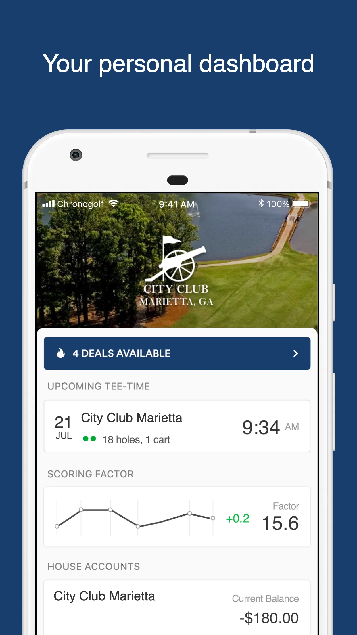 City Club Marietta Golf | Indus Appstore | Screenshot