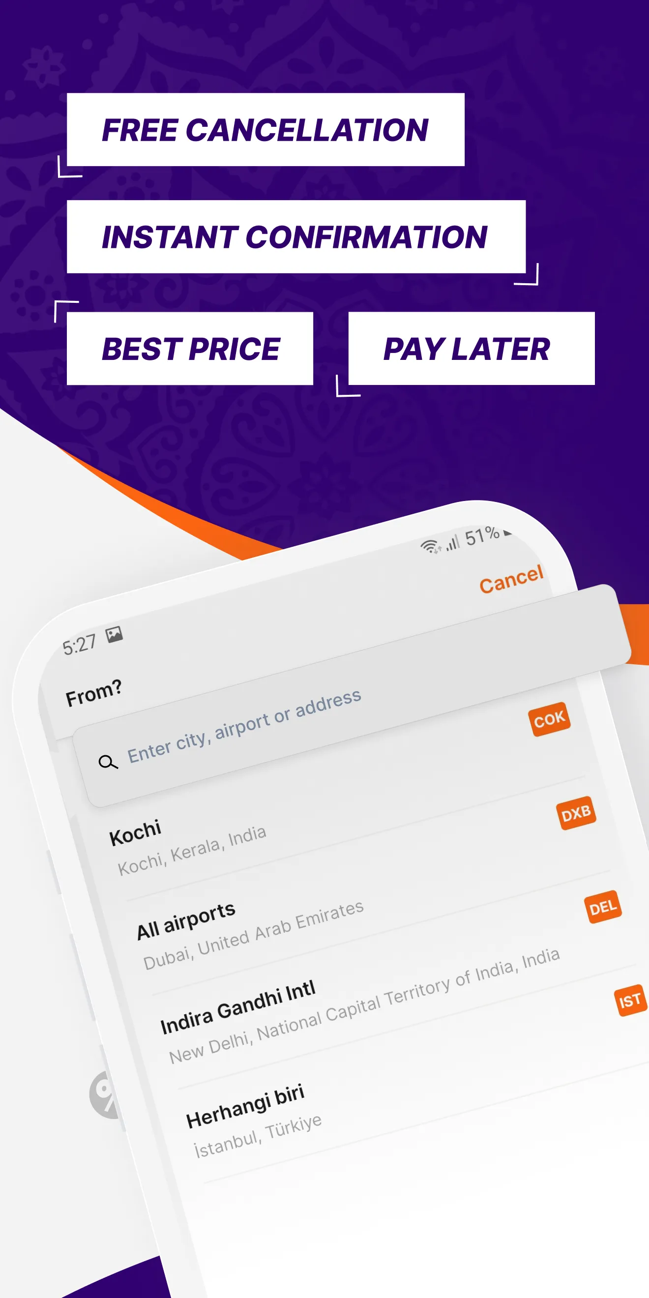 Cheap Flight Tickets・Flights70 | Indus Appstore | Screenshot