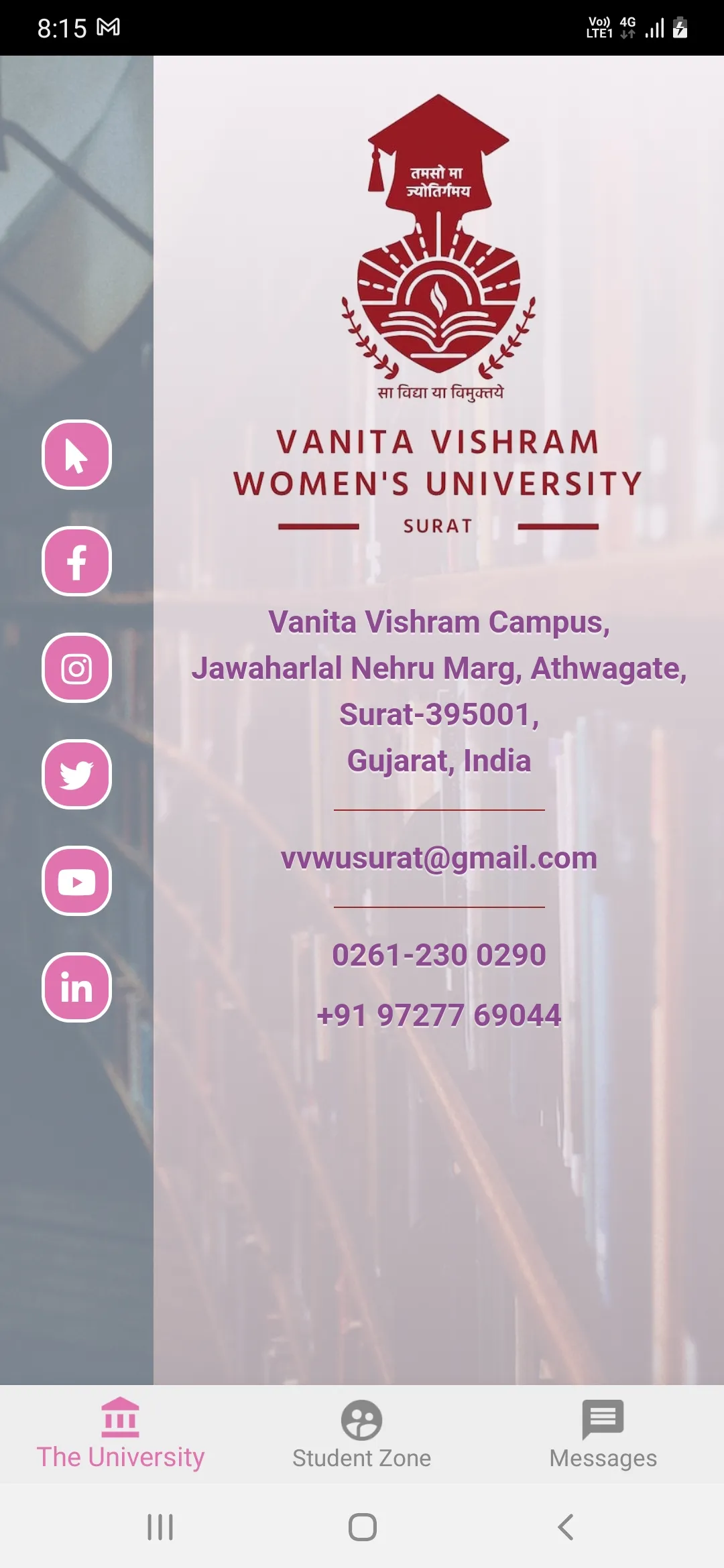 Vanita Vishram Women's Univers | Indus Appstore | Screenshot