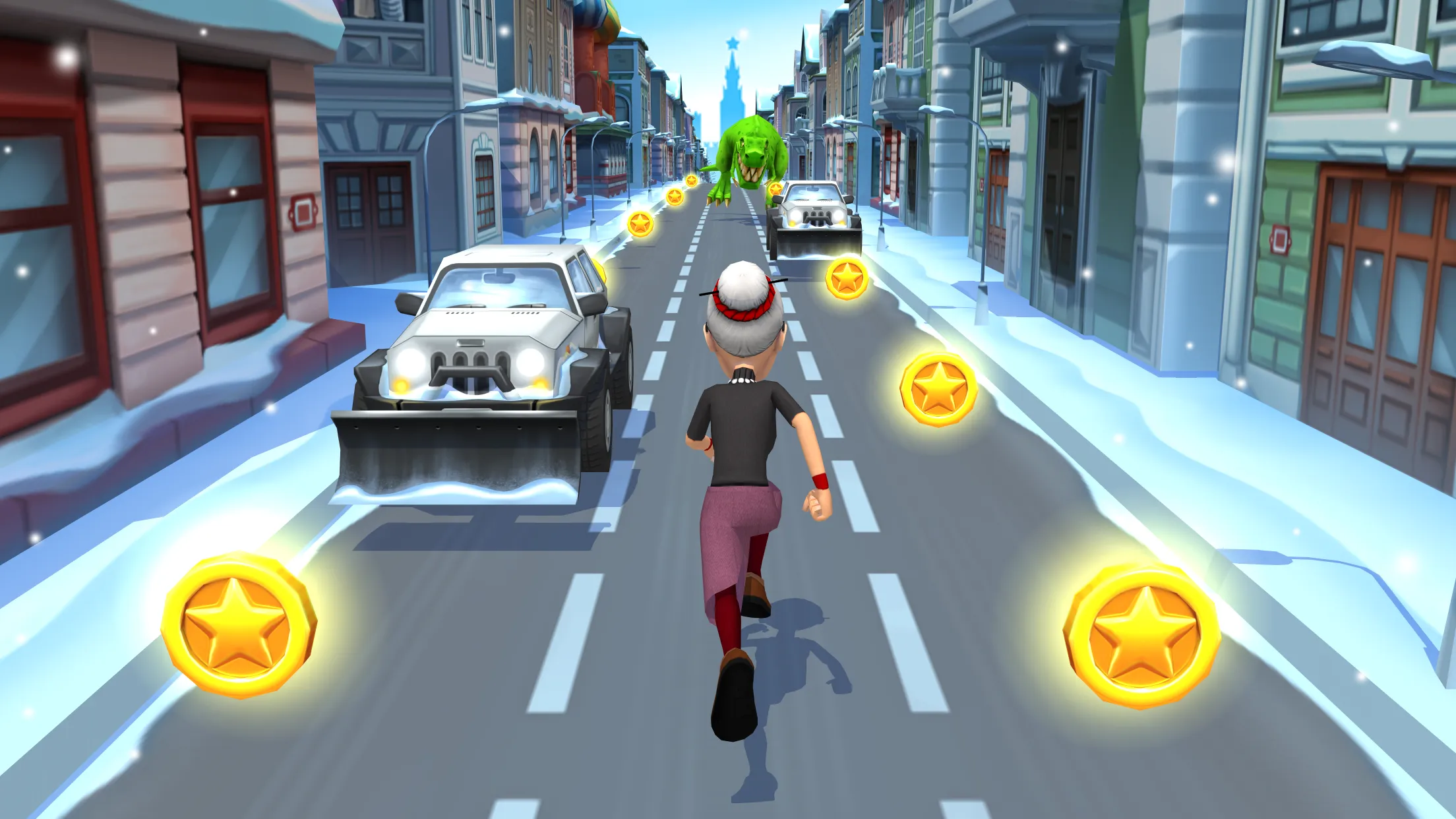 Angry Gran Run - Running Game | Indus Appstore | Screenshot