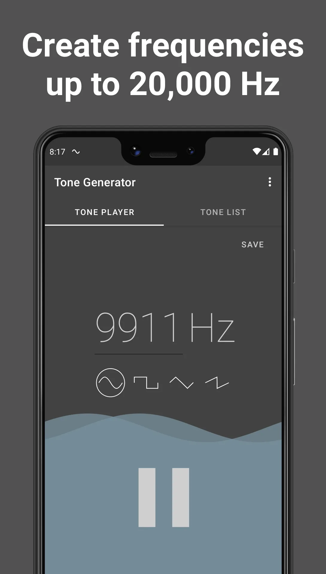 Tone Generator: Frequency & So | Indus Appstore | Screenshot