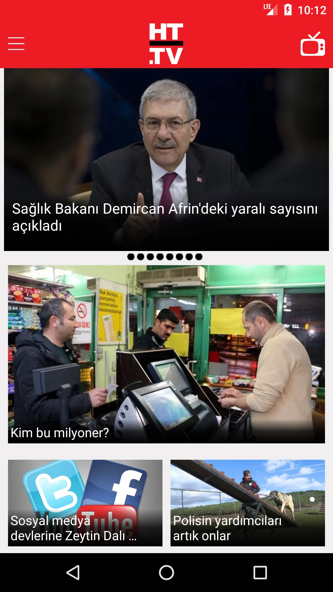 Haberturk TV | Indus Appstore | Screenshot