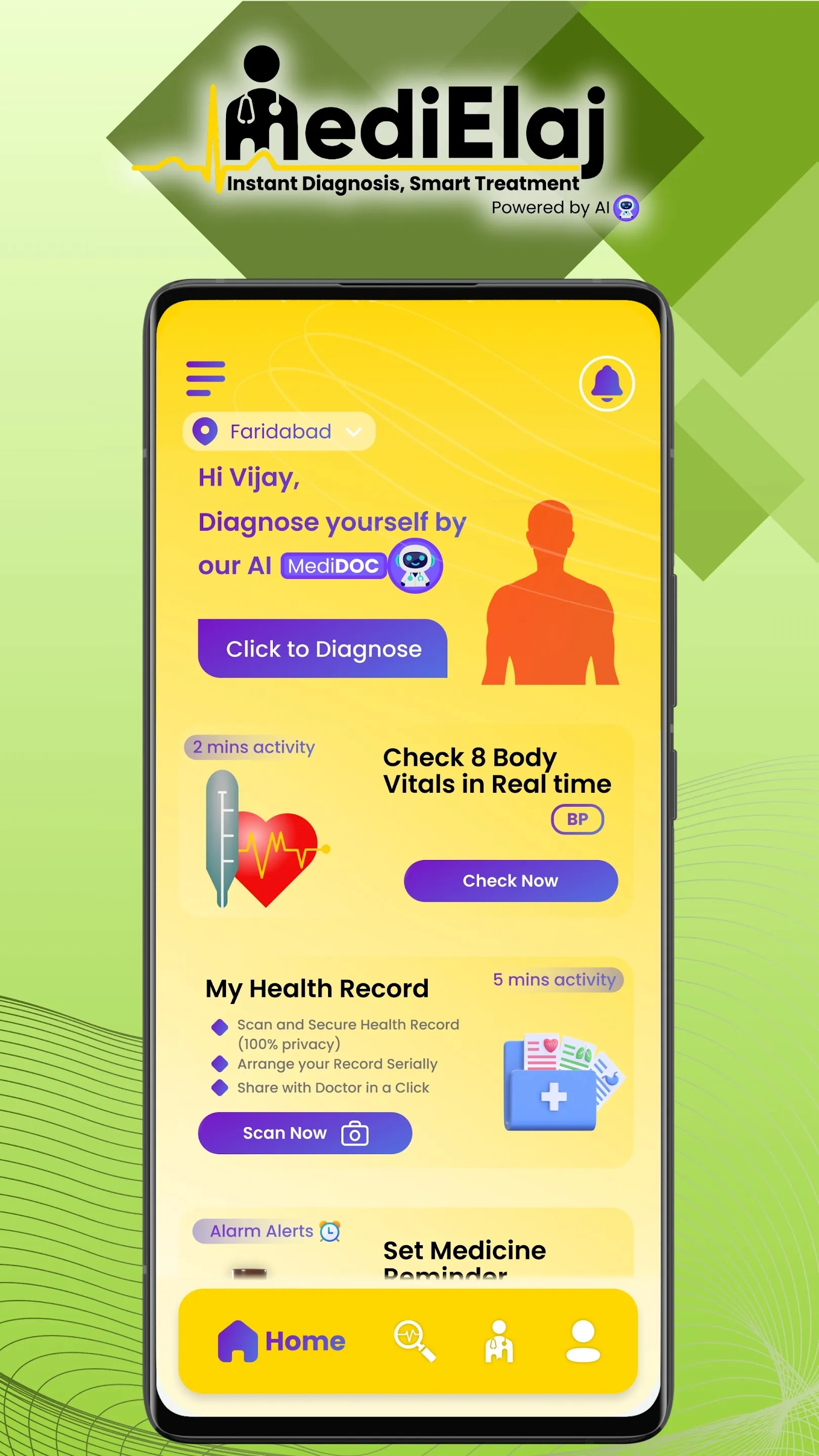 MediElaj - Self Diagnosis App | Indus Appstore | Screenshot