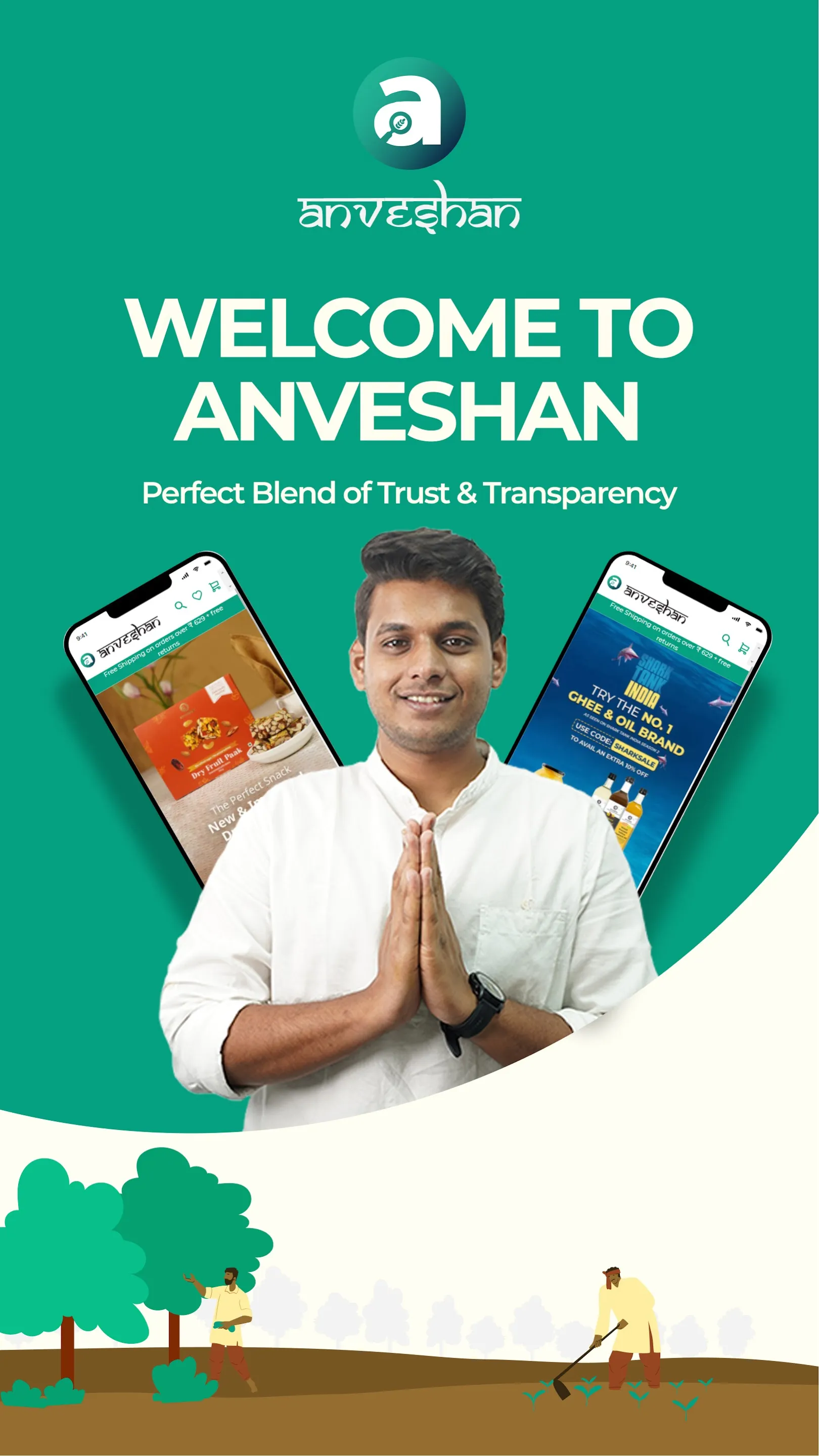 Anveshan: Everyday 100% Food | Indus Appstore | Screenshot