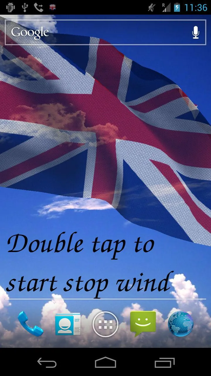 UK Flag Live Wallpaper | Indus Appstore | Screenshot